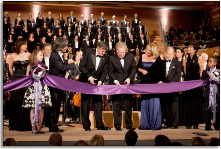 Inauguration officielle de la Maison symphonique de Montral.