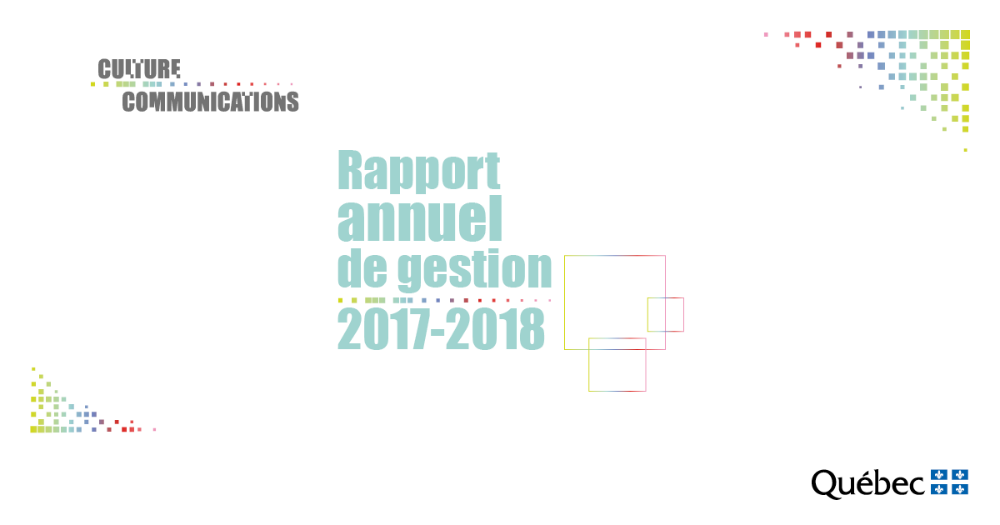 Rapport annuel de gestion 2017-2018