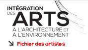 Inscription : Fichier des artistes — Intégration des arts à l'architecture.